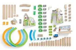 New Haba Kullerbü kuglebane - Det store bjerg-eventyr