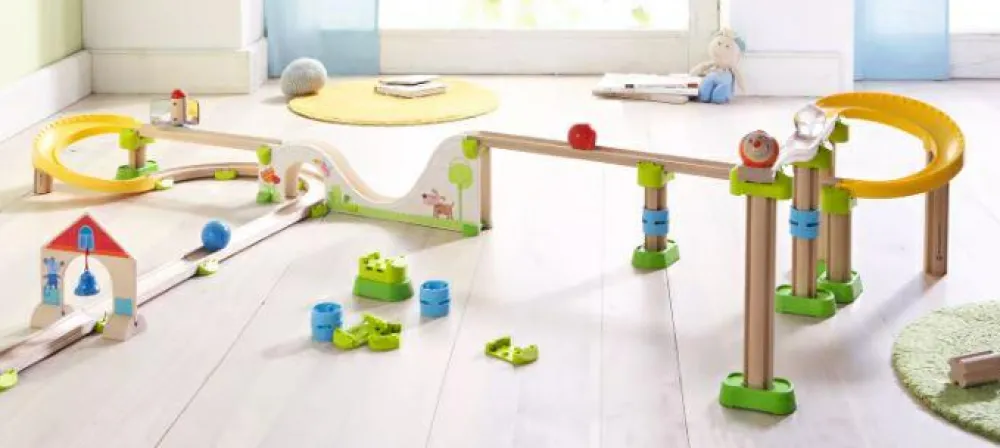 Sale Haba Kullerbü tilbehør - Samlebeslag til skinner, 8 stk