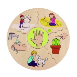 New Beleduc Lag puslespil - De fem sanser