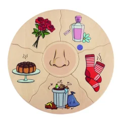 New Beleduc Lag puslespil - De fem sanser