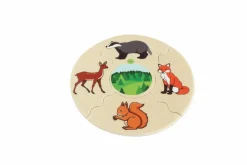 Outlet Beleduc Lag puslespil - Dyrenes levesteder