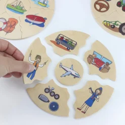 Beleduc Lag puslespil - Transportmidler