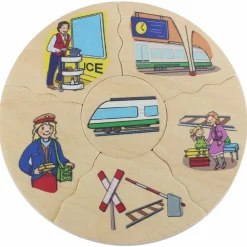 Beleduc Lag puslespil - Transportmidler