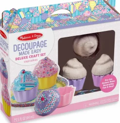 New Melissa & Doug Lav decoupage cupcakes