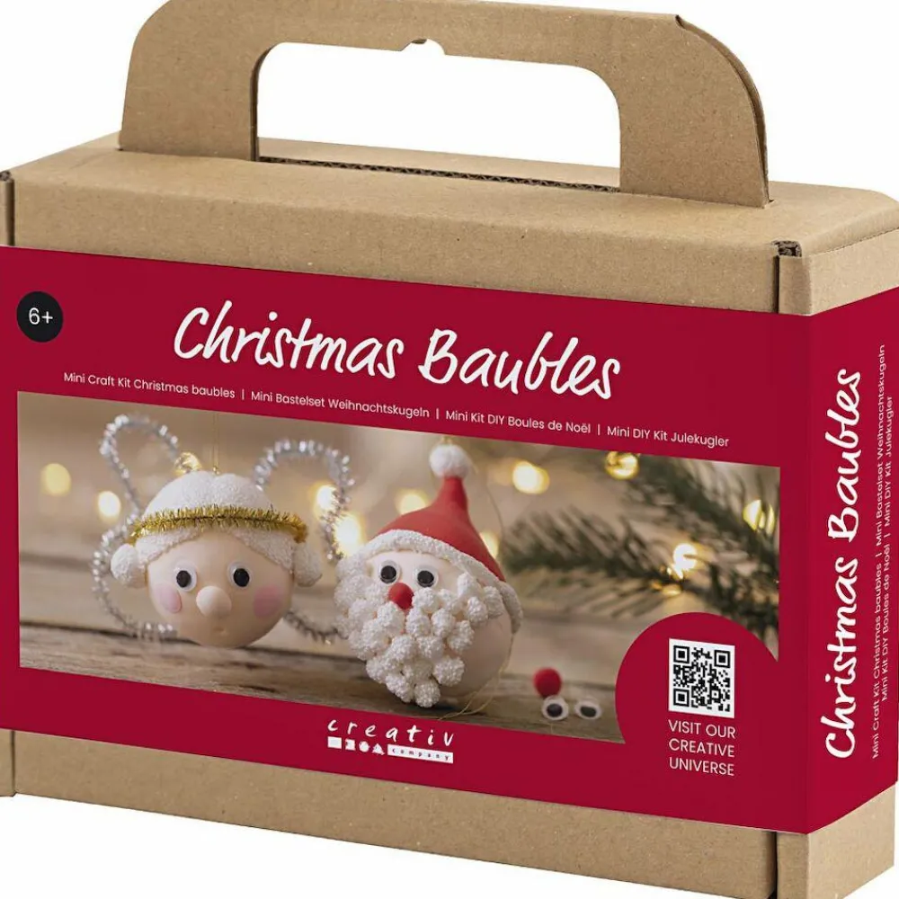 Discount Creativ Company Lav julekugler - Julemand & engel