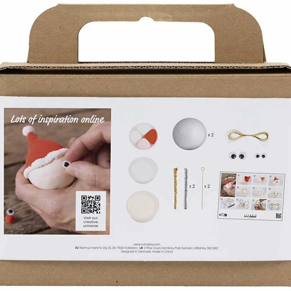 Discount Creativ Company Lav julekugler - Julemand & engel