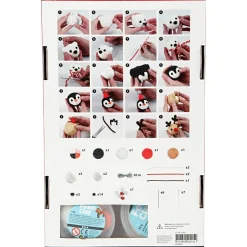 Best Creativ Company Lav juleophæng - Polardyr, 7 stk.