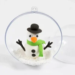 Online Creativ Company Lav juleophæng - Snemand