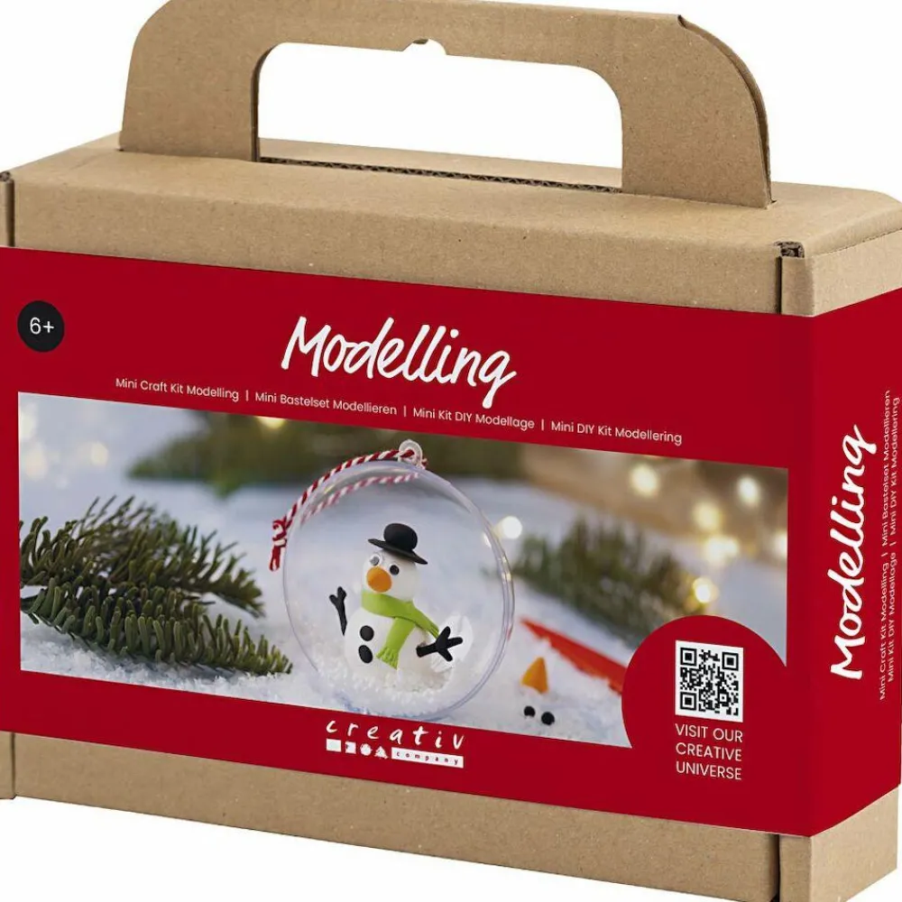 Online Creativ Company Lav juleophæng - Snemand