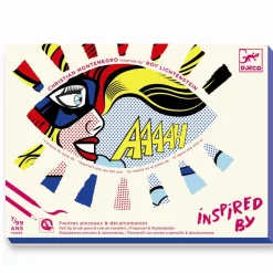 Discount Djeco Lav kunst som Roy Lichtenstein (overføring)