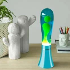 Clearance Lavalampe - Blå/lime