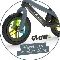 Sale Chillafish Løbecykel BMXie GLOW - Antracit (2-5 år)