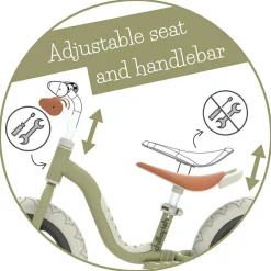 Discount Chillafish Løbecykel Charlie LUX  - Oliven (2-5 år)