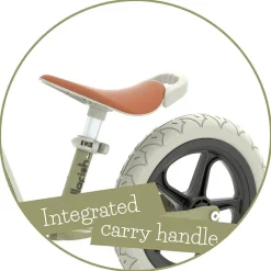 Discount Chillafish Løbecykel Charlie LUX  - Oliven (2-5 år)