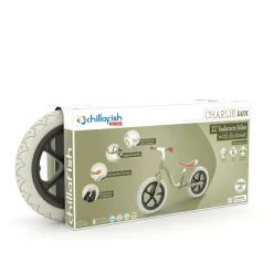 Discount Chillafish Løbecykel Charlie LUX  - Oliven (2-5 år)