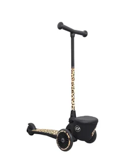 Hot Scoot & Ride Løbehjul - Highwaykick 2 Lifestyle, Leopard
