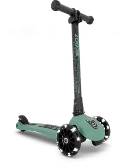 Sale Scoot & Ride Løbehjul - Highwaykick 3 m. LED, Forest