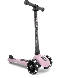 New Scoot & Ride Løbehjul - Highwaykick 3 m. LED, Rose