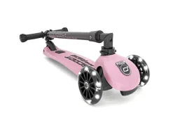 New Scoot & Ride Løbehjul - Highwaykick 3 m. LED, Rose