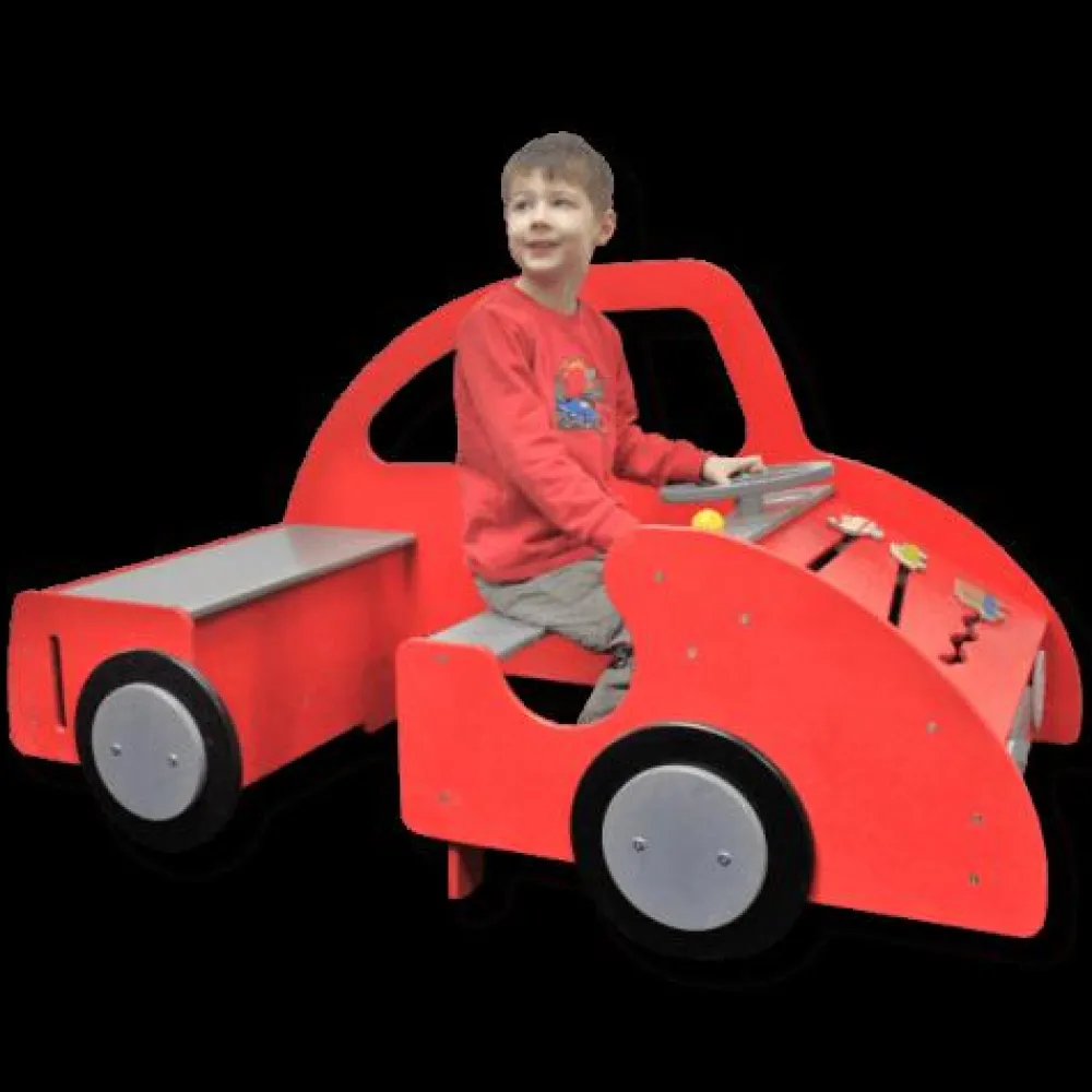 Clearance Legebil med aktiviteter - Stor