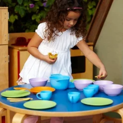 Clearance Green Toys Legekøkken tilbehør - Køkkenudstyr, 27 dele