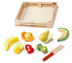 New Melissa & Doug Legemad - Frugt i trækasse