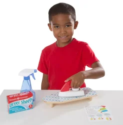 Clearance Melissa & Doug Legesæt med vasketøjskurv og strygebræt