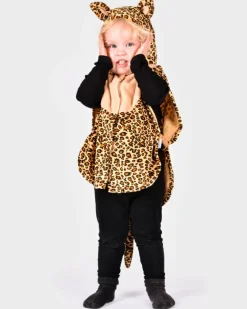 Online Den Goda Fen Leopard-dragt, str. 1-4 år