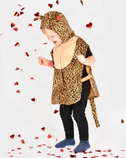 Online Den Goda Fen Leopard-dragt, str. 1-4 år