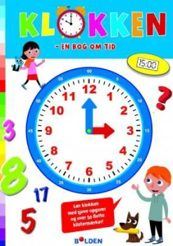 New Forlaget Bolden Lær klokken - En bog om tid