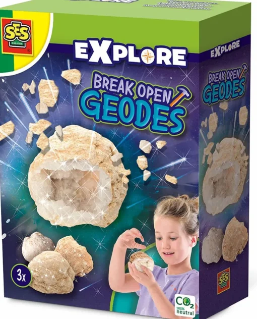New SES Creative Lær om geoder, 3 stk