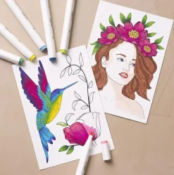 Outlet Creativ Company Læringssæt - Farvelægning