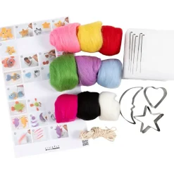 New Creativ Company Læringssæt - Nålefiltning