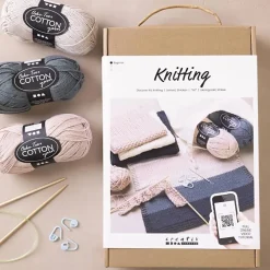 Online Creativ Company Læringssæt - Strikning