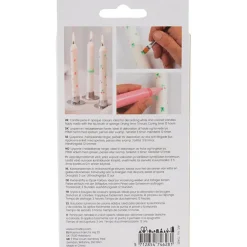 Outlet Creativ Company Lyspenne - Sort/grøn/lys grå/rød, 4 x 30 ml