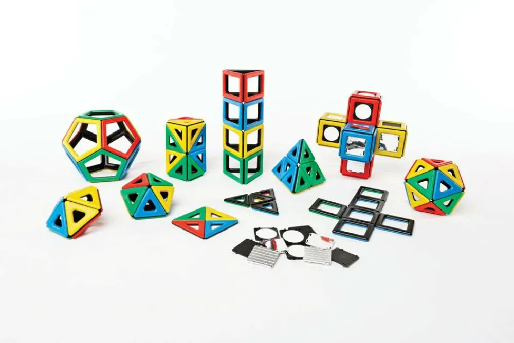 Online Polydron MAG | Deluxe institutionssæt | 184 dele