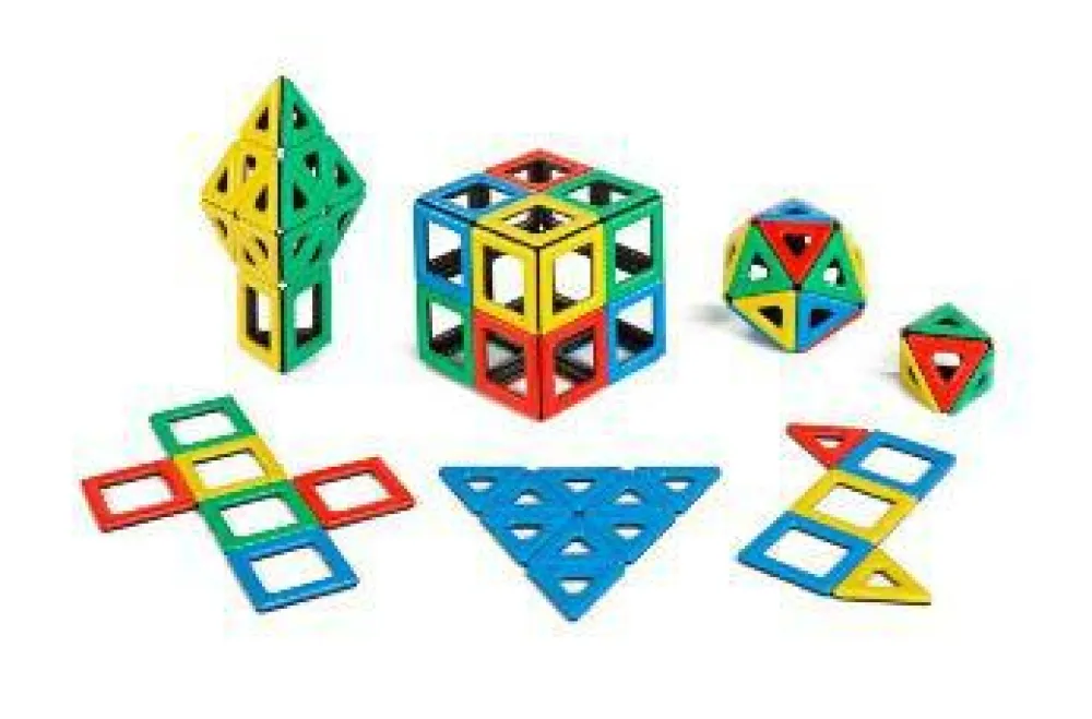 Online Polydron MAG | Deluxe institutionssæt | 184 dele