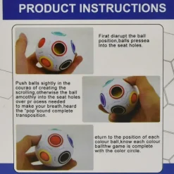 Hot Magic ball - Find og flyt farven, Ø 7 cm