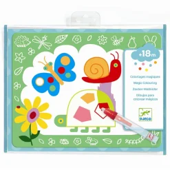 Outlet Djeco Magisk farvelægning - Hvem gemmer sig?