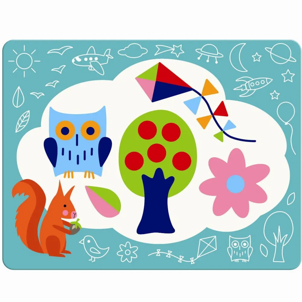 Outlet Djeco Magisk farvelægning - Hvem gemmer sig?