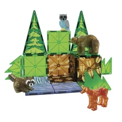 Hot Magna-Tiles | Livet i skoven, 25 stk