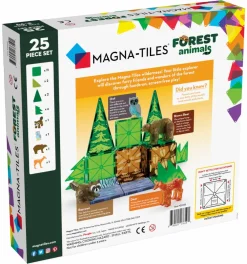 Hot Magna-Tiles | Livet i skoven, 25 stk