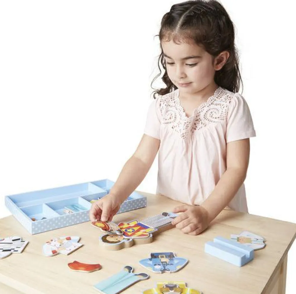Discount Melissa & Doug Magnetisk påklædningsdukke, Julia