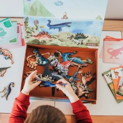 New mierEdu Magnetleg - Lær om dinosaurer, 80+ dele