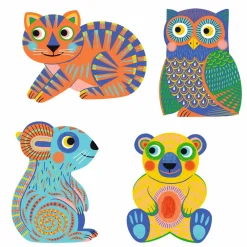 Outlet Djeco Mal med vand - Dyrevenner