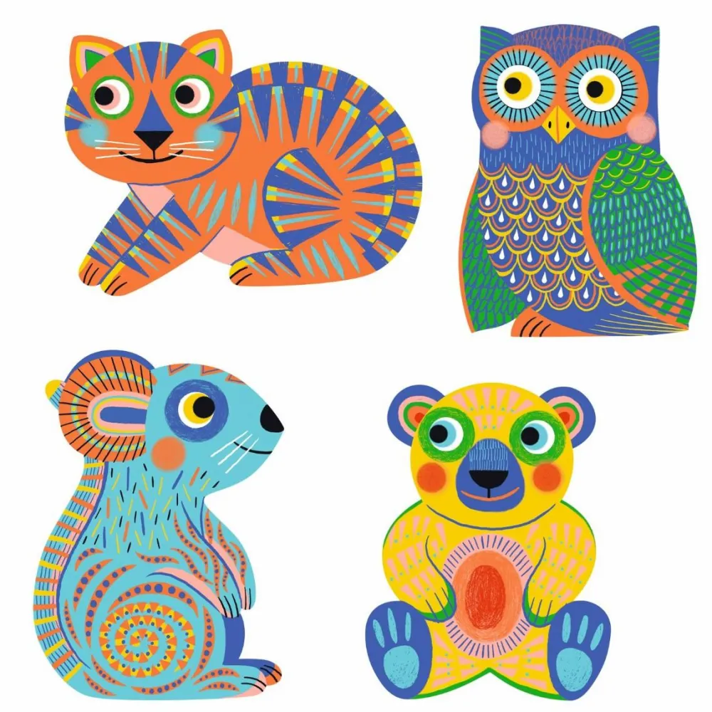 Outlet Djeco Mal med vand - Dyrevenner