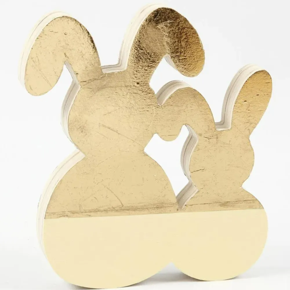 Sale Creativ Company Mal påskeharer i træ - B: 16 cm.