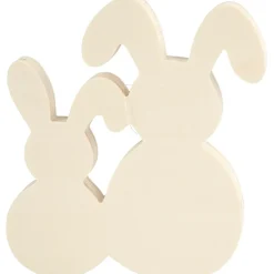 Sale Creativ Company Mal påskeharer i træ - B: 16 cm.