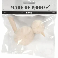 Discount Creativ Company Mal selv - Fugl af træ, 1 stk