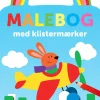 Best Forlaget Bolden Malebog med klistermærker - Kanin